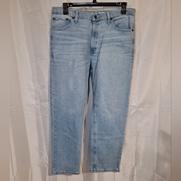 Wrangler Premium Quality Regular-Fit Stretch Denim Jeans Men's 36x29 Blue 5-Pkt. - Picture 3 of 12